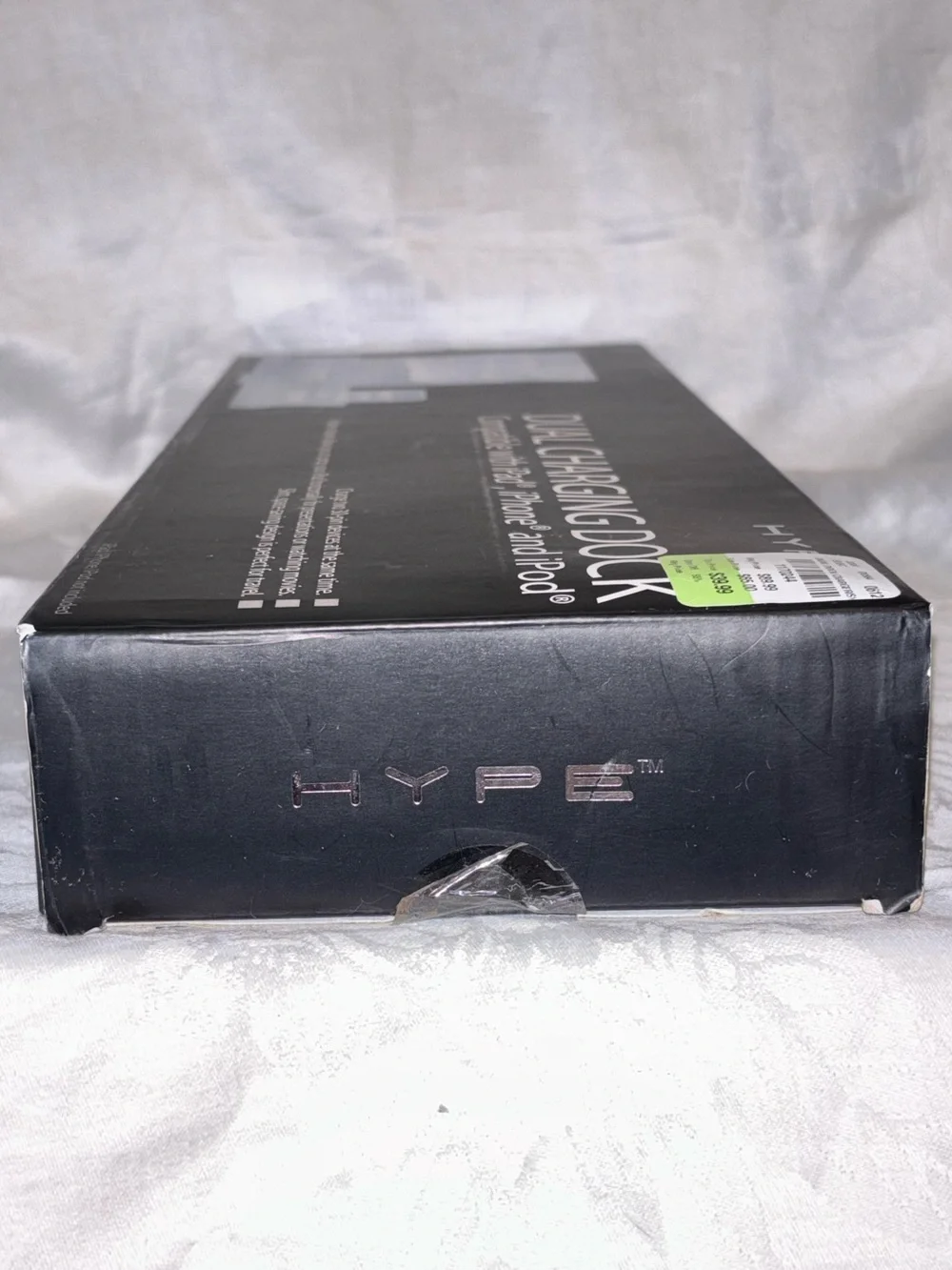 HYPE Dual Charging Dock iPad iPhone iPod 30-Pin HY-891-DUAL-BLK New Open Box